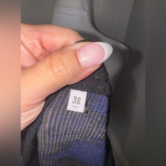 Missoni Chevron Bodycon Knit Dress in Navy and Black/Size 2 - Picture 8 of 10